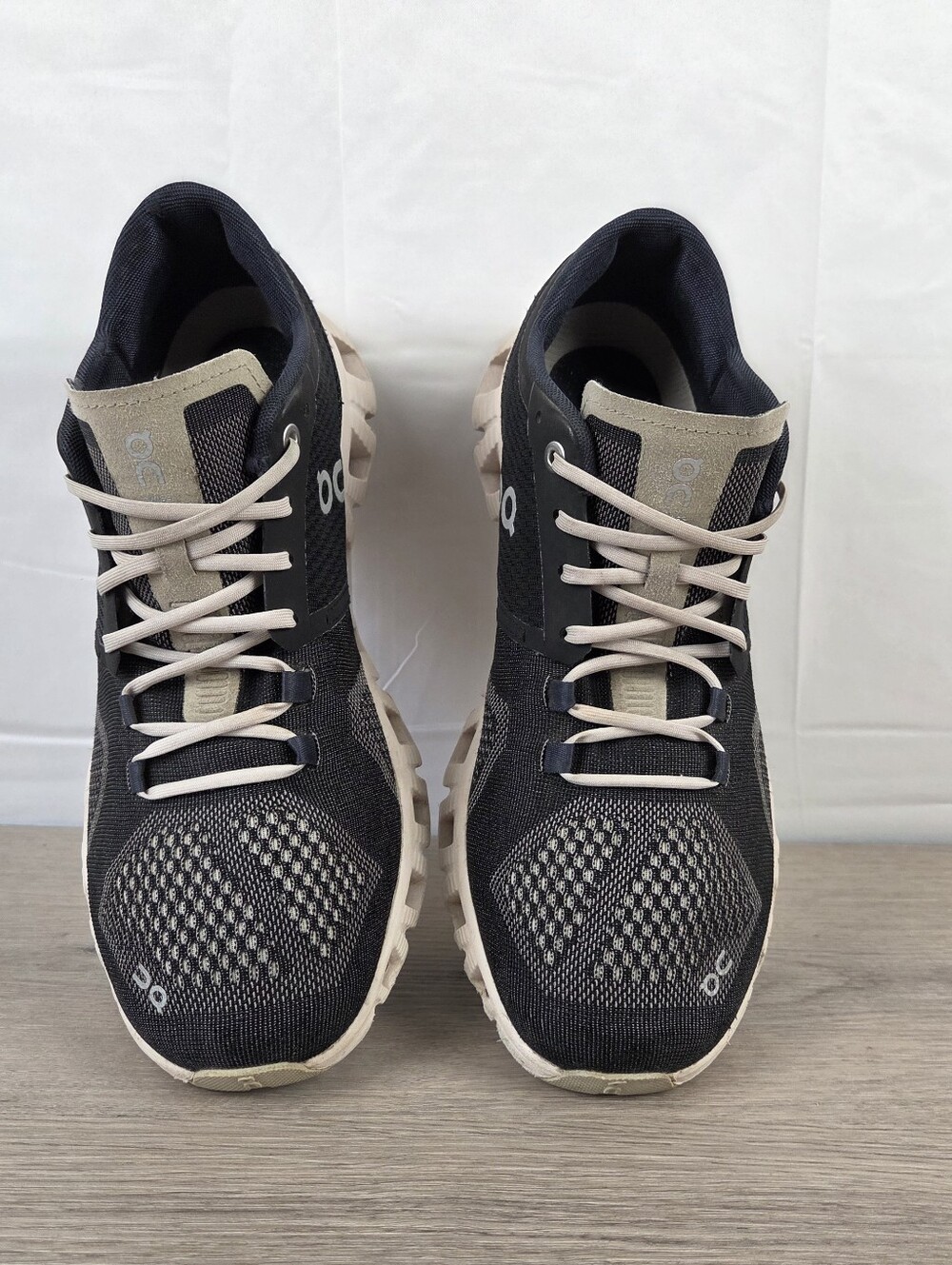 On Cloud X Athletic Running Shoes Womens 8.5 Multicolored Lace Up Mesh 40.99592